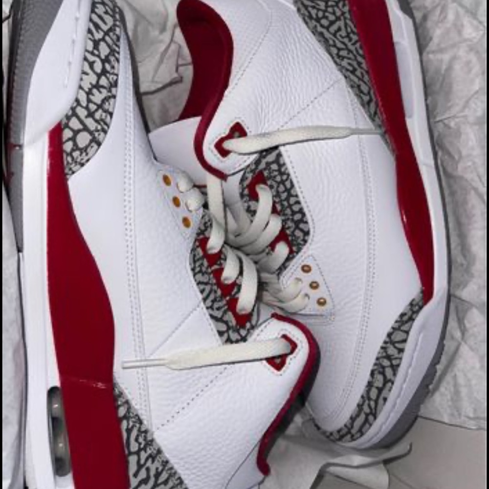Jordan 3 Cardinal